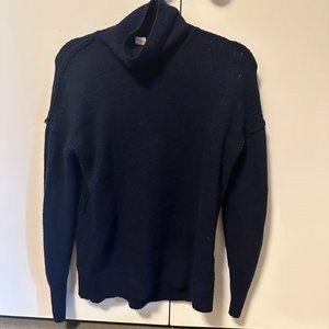 Gap Navy Blue Turtleneck Sweater